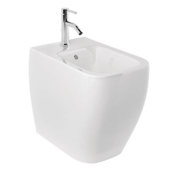 - KLUDI RESA C bidet ceramiczny stojący biały 28BIB0243 - 28BIB0243 - Łazienki Szydłowski