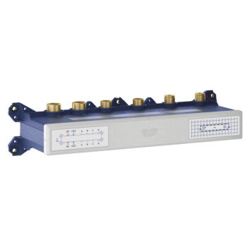 - GROHE-AQUA Tiles Podtynkowy termostatyczny zawór mieszający z 4 zaworami 1068810000 - 1068810000 - Łazienki Szydłowski