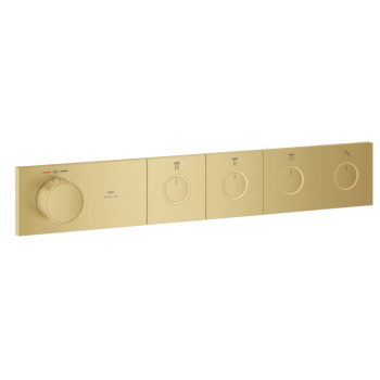  - GROHE-AQUA Tiles Termostat do montażu podtynkowego z 4 zaworami brushed cool sunrise  106867GN00 - 106867GN00 - Łazienki Szydłowski
