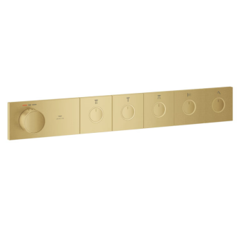 - GROHE-AQUA Tiles Termostat do montażu podtynkowego z 5 zaworami złoty szczotkowany 106868GN00 - 106868GN00 - Łazienki Szydłowski