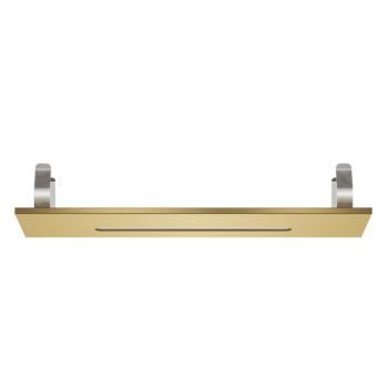  - GROHE-AQUA Rainshower Tiles Osłona deszczownicy sufitowej 33,4 x 11,1 cm brushed cool sunrise 104988GN00 - 104988GN00 - Łazienki Szydłowski