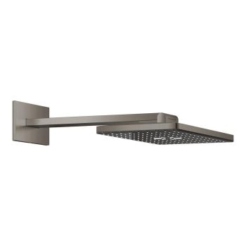 - GROHE-AQUA Rainshower Deszczownica 40 x 23 cm 2 strumienie brushed hard graphite 107055AL00 - 107055AL00 - Łazienki Szydłowski