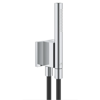 - GROHE-AQUA Rainshower Zestaw prysznicowy z podwójnym strumieniem czarny-chrom 105006KI00 - 105006KI00 - Łazienki Szydłowski
