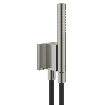 - GROHE-AQUA Rainshower Zestaw prysznicowy z podwójnym strumieniem satin steel 105006MS00 - 105006MS00 - Łazienki Szydłowski