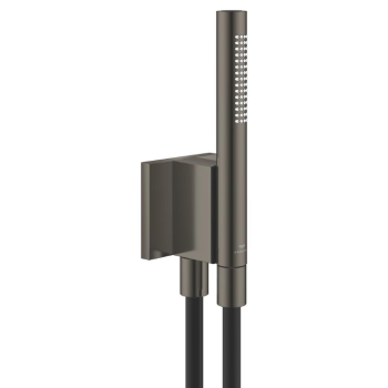 - GROHE-AQUA SPA Rainshower Zestaw prysznicowy z podwójnym strumieniem satin graphite 105006MG00 - 105006MG00 - Łazienki Szydłowski