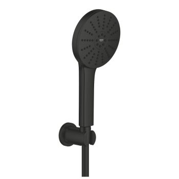 - GROHE-Vitalio Joy+ 120 Zestaw prysznicowy, 3 strumienie kolor czarny mat 1348652430 - 1348652430 - Łazienki Szydłowski