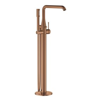 - GROHE-Essence Wolnostojąca bateria wannowa kolor brushed crafted warm sunset 25248DE1 - 25248DE1 - Łazienki Szydłowski