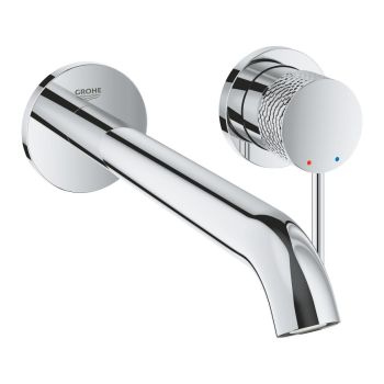  - GROHE-Essence bateria umywalkowa ścienna długa wylewka 23 cm kolor crafted chrom 29193PF1 - 29193PF1 - Łazienki Szydłowski