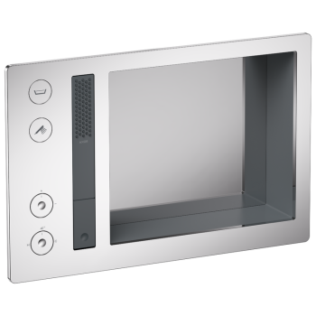  - AXOR Incava System prysznicowy 600/390 z baterią termostatyczną do 2 odbiorników, podtynkowy chrom 35754000 - 35754000 - Łazienki Szydłowski