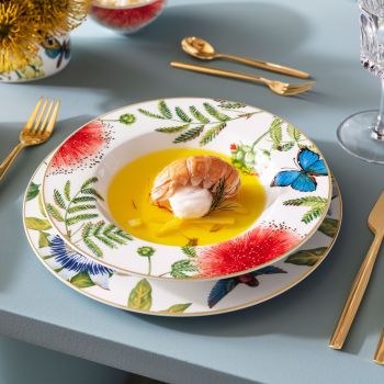 - Villeroy&Boch Amazonia Talerz głęboki 1035142702 - 1035142702 - Łazienki Szydłowski