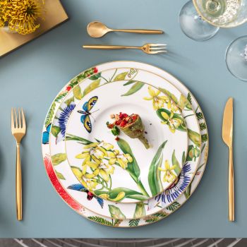 - Villeroy&Boch Amazonia Talerz śniadaniowy/ deserowy 1035142641 - 1035142641 - Łazienki Szydłowski