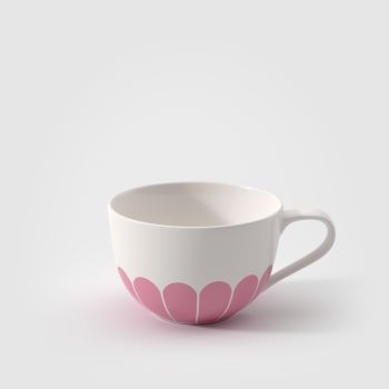- Villeroy&Boch Fleur Filiżanka do cappuccino różowy 1045511240 - 1045511240 - Łazienki Szydłowski