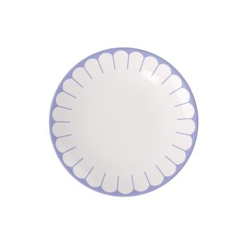 - Villeroy&Boch Fleur Talerz płaski Niebieski, Ø26,6 cm, Premium Porcelain1045512621 - 1045512621 - Łazienki Szydłowski