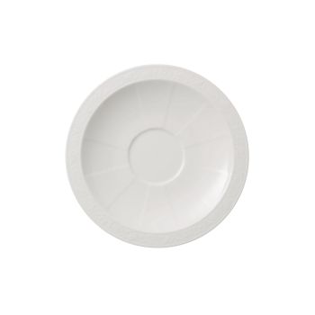 - Villeroy&Boch White Pearl Spodek do filiżanki do białej kawy 1043891250 - 1043891250 - Łazienki Szydłowski