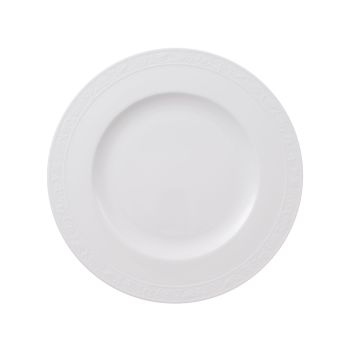 - Villeroy&Boch White Pearl Talerz płaski 1043892630 - 1043892630 - Łazienki Szydłowski