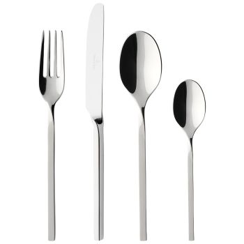 - Villeroy&Boch NewWave Zestaw sztućców 24 el. 1263389030 - 1263389030 - Łazienki Szydłowski