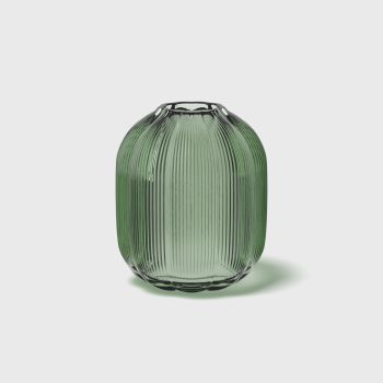 - Villeroy&Boch Fleur Wazon Zielony, 16 x 19 cm, szkło 1173370948 - 1173370948 - Łazienki Szydłowski
