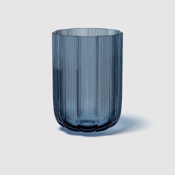 - Villeroy&Boch Fleur Wazon Niebieski, 16 x 22,5 cm, szkło 1173380949 - 1173380949 - Łazienki Szydłowski