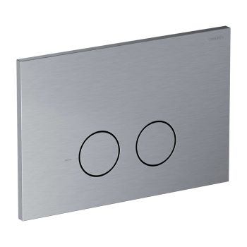  - OMNIRES STEEL-R45 przycisk spłukujący ze stali nierdzewnej nikiel szczotkowany ST45PS1NI - ST45PS1NI - Łazienki Szydłowski