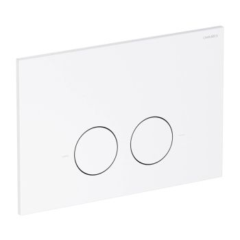  - OMNIRES MINIMAL  przycisk spłukujący biały mat MPS1WM - MPS1WM - Łazienki Szydłowski