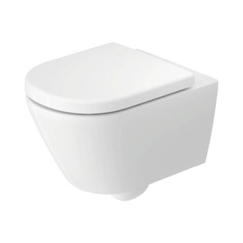  - Duravit D-Code miska WC wisząca 54 x 37 cm z deską wolnoopadająca , biała 49030900B2 - 49030900B2 - Łazienki Szydłowski
