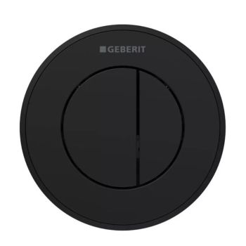 - GEBERIT Sigma 10 Przycisk zdalny, czarny błyszczący/ czarny mat ramka 116055DW1 - 116055DW1 - Łazienki Szydłowski