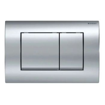  - GEBERIT Delta20 Przycisk spłukujący  prostokątny, spłukiwanie dwudzielne kolor chrom mat  115137461 - 115.137.46.1 - Łazienki Szydłowski