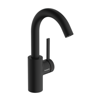 - HANSGROHE Zesis S bateria umywalkowa 210 CoolStart z obrotową wylewką i kompletem odpływowym Push-Open czarny mat  74742670 - 74742670 - Łazienki Szydłowski
