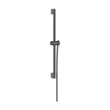 - HANSGROHE Pulsify zestaw prysznicowy czarny chrom szczotkowany 24400340 - 24400340 - Łazienki Szydłowski