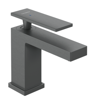- HANSGROHE Tecturis E Bateria bez mieszacza czarny chrom szczotkowany 73013340 - 73013340 - Łazienki Szydłowski