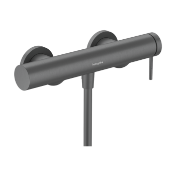 - HANSGROHE Tecturis S bateria prysznicowa czarny chrom szczotkowany 73622340 - 73622340 - Łazienki Szydłowski