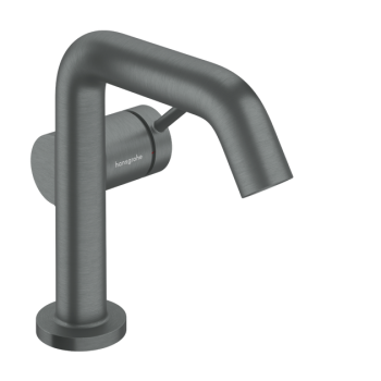 - HANSGROHE Tecturis S bateria umywalkowa 110 Fine, CoolStart bez kompletu odpływowego czarny chrom szczotkowany 73321340 - 73321340 - Łazienki Szydłowski