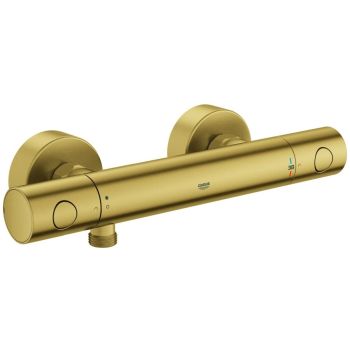 - GROHE-Grohtherm 800 Cosmopolitan Bateria prysznicowa z termostatem brushed cool sunrise 34765GN0 - 34765GN0 - Łazienki Szydłowski