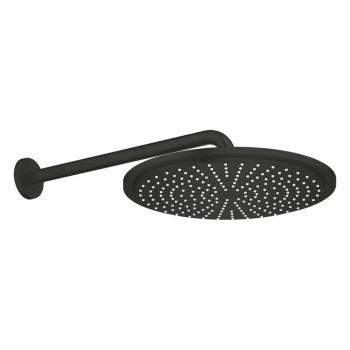  - GROHE- Rainshower Cosmopolitan deszczownica 31 cm z ramieniem kolor phantom black 26066KF0 - 26066KF0 - Łazienki Szydłowski