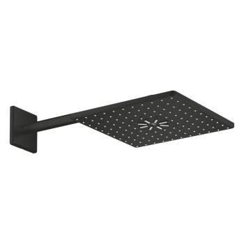  - GROHE-Rainshower Smartactive 310 Cube Deszczownica z ramieniem czarny mat 264792430 - 264792430 - Łazienki Szydłowski