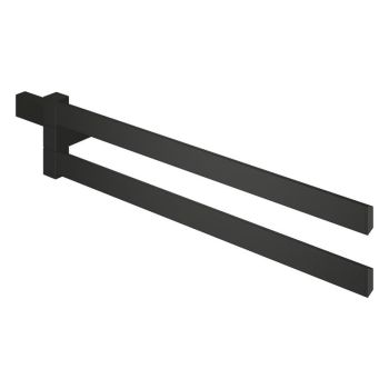 - GROHE-Selection Cube wieszak 400 mm czarny mat 407682430 - 407682430 - Łazienki Szydłowski