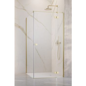 - Radaway Essenza 6 Brushed Light Gold KDJ drzwi do kabiny prysznicowej 100 cm prawe 13850409801R - 1385040-98-01R - Łazienki Szydłowski