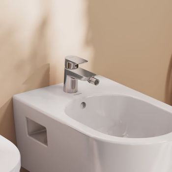  - Hansgrohe Neovis Q Jednouchwytowa bateria bidetowa CoolStart z kompletem odpływowym Push-Open chrom 71282000 - 71282000 - Łazienki Szydłowski