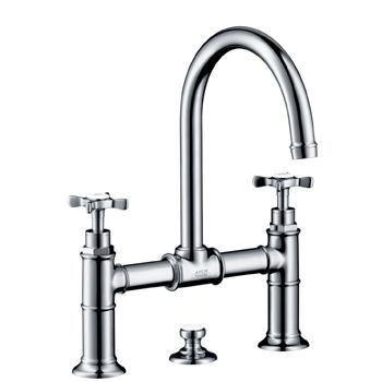 - Axor Montreux Dwu uchwytowa bateria umywalkowa chrom 16510000 - 16510000 - Łazienki Szydłowski