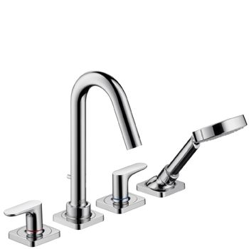 - AXOR Citterio M Bateria 4-otworowa chrom 34444000 - 34444000 U - Łazienki Szydłowski