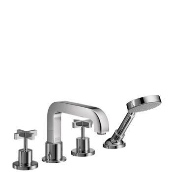 - Axor Citterio Bateria wannowa 4-otworowa chrom 39445000 - 39445000 - Łazienki Szydłowski