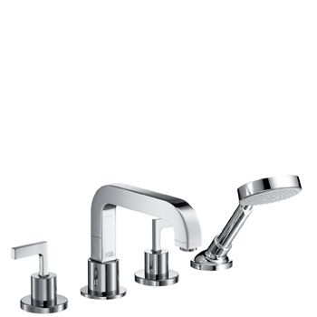 - Axor Citterio Bateria wannowa 4-otworowa chrom 39446000 - 39446000 - Łazienki Szydłowski