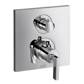 - Axor Citterio Bateria termostatyczna do 2 odbiorników chrom 39720000 - 39720000 - Łazienki Szydłowski