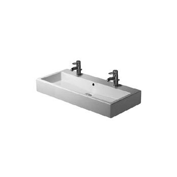 - DURAVIT Vero Umywalka 100 x 47 cm biały połysk 0454100024 - 0454100024 - Łazienki Szydłowski