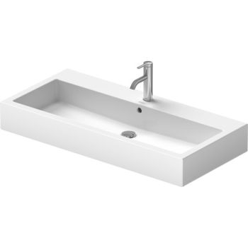 - DURAVIT Vero Umywalka 100x47cm biały połysk 0454100000 - 0454100000 - Łazienki Szydłowski