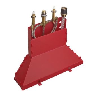 - HANSGROHE Zestaw podstawowy do baterii 4-otworowej 13444180 - 13444180 - Łazienki Szydłowski