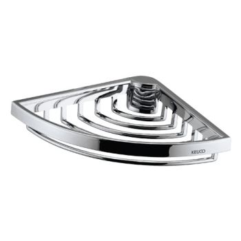- KEUCO półka narożna 13,9 x 13,9 cm chrom 24943010000 - 24943010000 sk - Łazienki Szydłowski