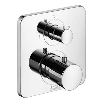 - AXOR Citterio M Bateria termostatyczna do 2 odbiorników chrom 34725000 - 34725000 - Łazienki Szydłowski