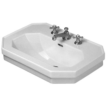 - DURAVIT 1930 Series Umywalka 70x50 cm biały połysk 0438700000 - 0438700000 - Łazienki Szydłowski