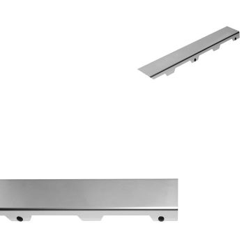- TECE Steel II Ruszt prosty 90 cm stal szczotkowana 600983 - 600983 OB - Łazienki Szydłowski